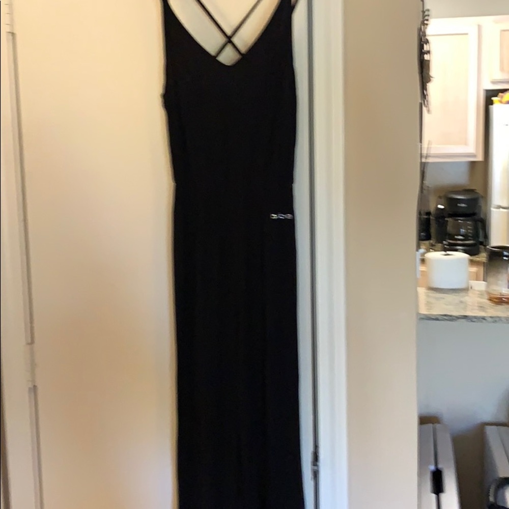 Black Bebe Pant Suit
